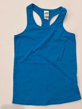 Girls size 4 Kavio Racerback Tank Top. Excellent Condition, Aqua color